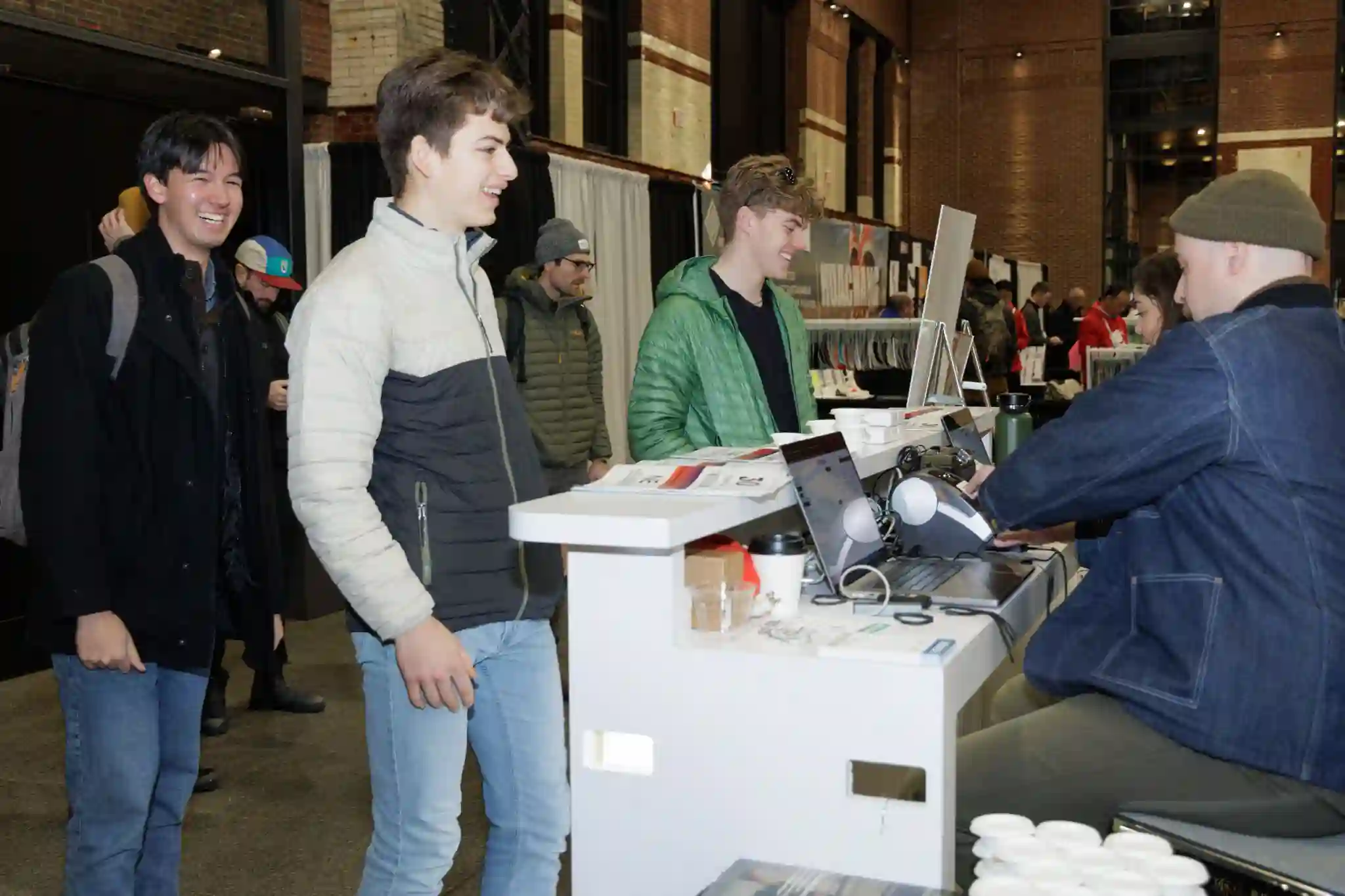 NEXUS team at materials show